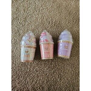 Luckies Originals - Ice Cream Socks 3 PackNovelty Ice Cream Socks One Size NEW